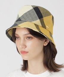 BLUE LABEL CRESTBRIDGE（ブルーレーベルクレストブリッジ）の「クレストブリッジチェックスラブプリペラバケットハット（キャスケット）」