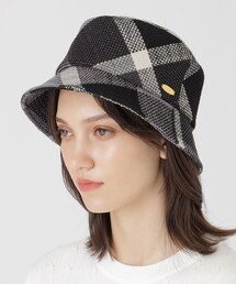 BLUE LABEL CRESTBRIDGE（ブルーレーベルクレストブリッジ）の「クレストブリッジチェックスラブプリペラバケットハット（キャスケット）」