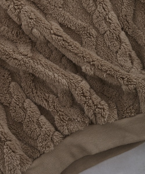 ROPE' PICNIC(ロペピクニック)の「【KIDS/キッズ】ケーブルボアワンピース(ワンピース・キッズ・ブラウン/キナリ・120/130/140/150)」の20枚目の写真
