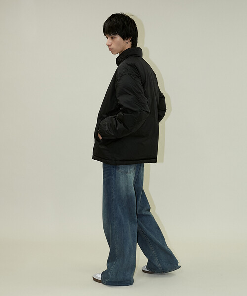 THE NORTH FACE(ザノースフェイス)の「THE NORTH FACE/ザ・ノース・フェイス ALTERATION SIERRA JK/オルタレーション シエラジャケット(限定展開)(ダウンジャケット/コート・メンズ・チャコールグレー/ブラック/ベージュ・MEDIUM/LARGE/X-LARGE)」の10枚目の写真