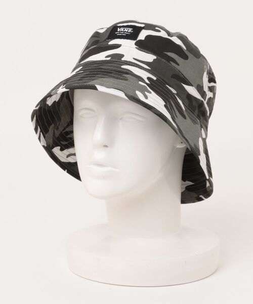 VANS(バンズ)の「VANS ヴァンズ Camouflage Bucket Hat ハット 125K7170400 CITY-CAMO(ハット・メンズ・ホワイト・FREE)」の1枚目の写真
