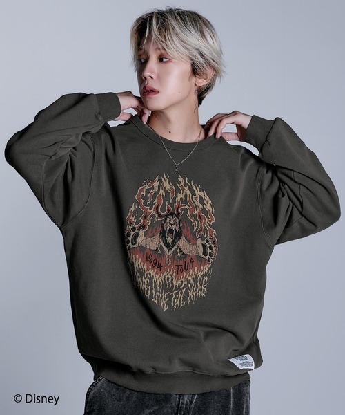 Disney(ディズニー)の「"Disney Villains " Villains/ヴィランズ 別注ルーズシルエットヴィンテージ加工スウェット【UNISEX】(スウェット・レディース・ブラック系1/ブラック系4/ブラック系2/ブラック系3・L/M)」の6枚目の写真