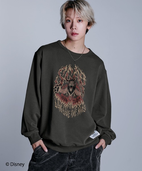 Disney(ディズニー)の「"Disney Villains " Villains/ヴィランズ 別注ルーズシルエットヴィンテージ加工スウェット【UNISEX】(スウェット・レディース・ブラック系1/ブラック系4/ブラック系2/ブラック系3・L/M)」の8枚目の写真