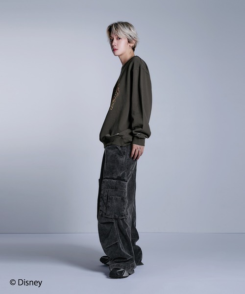Disney(ディズニー)の「"Disney Villains " Villains/ヴィランズ 別注ルーズシルエットヴィンテージ加工スウェット【UNISEX】(スウェット・レディース・ブラック系1/ブラック系4/ブラック系2/ブラック系3・L/M)」の12枚目の写真
