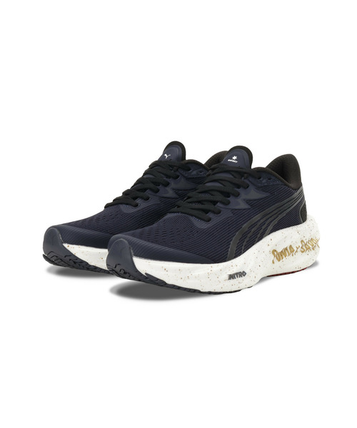PUMA(プーマ)の「PUMA プーマ ウィメンズ PUMA x SAYSKY ヴェロシティ ニトロ 4 ランニングシュー(スニーカー・レディース・グレー系その他・25.0cm/24.5cm/25.5cm/24.0cm/22.5cm/22.0cm/23.5cm/23.0cm)」の2枚目の写真