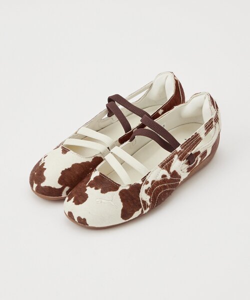 PUMA ウィメンズ　スピードキャットバレエ カウ スニーカー PUMA（プーマ） スニーカー 「PUMA」スピードキャット バレエ カウ