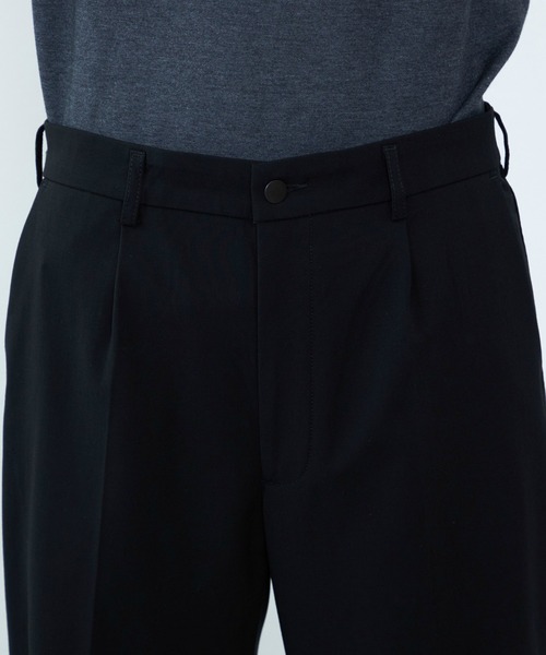 EDWIN（エドウィン）の「EDWIN エドウィン デニスラ URBAN FUNCTION テーパード ウールライクスラックス ストレッチ 洗える（スラックス・メンズ・ネイビー/ブラック・MEDIUM/LARGE/SMALL/X-LARGE）」の7枚目の写真