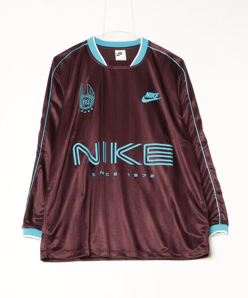NIKE（ナイキ）の「ナイキ NIKE ナイキ  NSW ジャージー L/S トップ（ジャージ・レディース・ピンク/バーガンディー・M/L）」の9枚目の写真