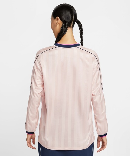 NIKE（ナイキ）の「ナイキ NIKE ナイキ  NSW ジャージー L/S トップ（ジャージ・レディース・ピンク/バーガンディー・M/L）」の11枚目の写真