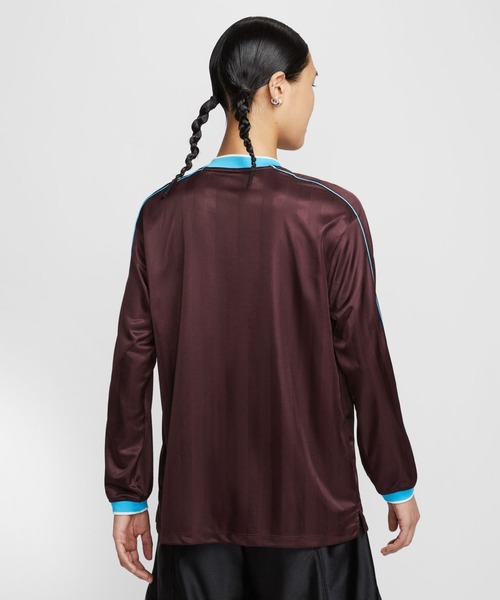 NIKE（ナイキ）の「ナイキ NIKE ナイキ  NSW ジャージー L/S トップ（ジャージ・レディース・ピンク/バーガンディー・M/L）」の5枚目の写真