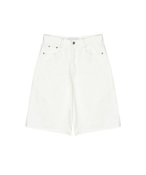 NICK&NICOLE(ニックアンドニコール)の「DENIM BERMUDA PANTS_IVORY(デニムパンツ・レディース・その他・MEDIUM/LARGE/SMALL)」の6枚目の写真