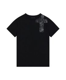 CROS2 Printed Half Top (Black)