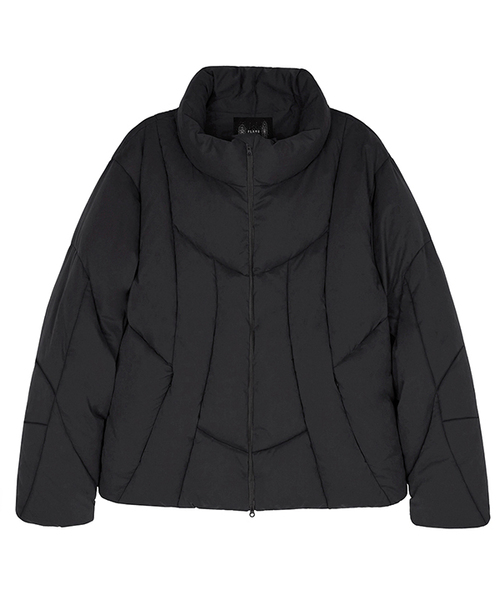 32.Division Puffer Padded Jacket (FL-043_Black)（ダウンジャケット