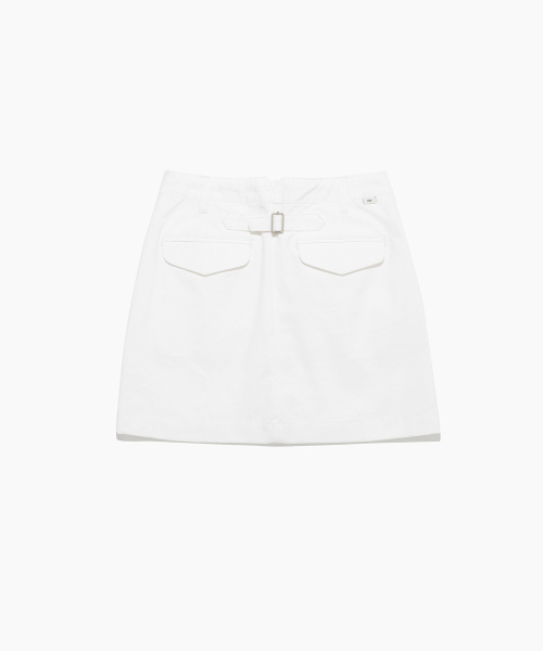 TTUDEMENT（トュードメント）の「COTTON MINI SKIRT WHITE（スカート・レディース・その他・MEDIUM/SMALL）」の4枚目の写真