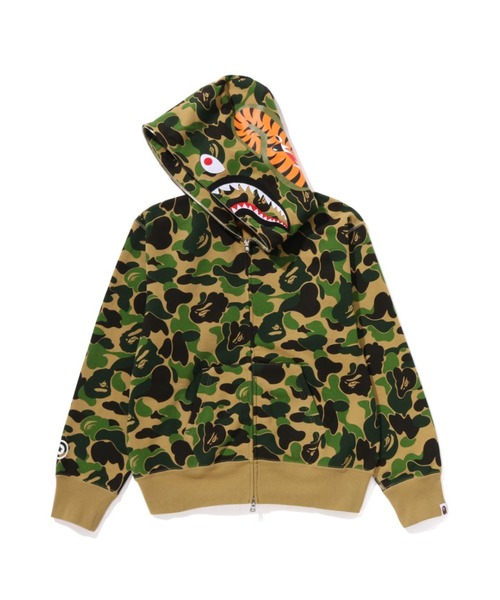 トップス A BATHING APE camo zip hoodie ABC CAMO SHARK FULL ZIP HOODIE（パーカー）｜A BATHING APE（ア