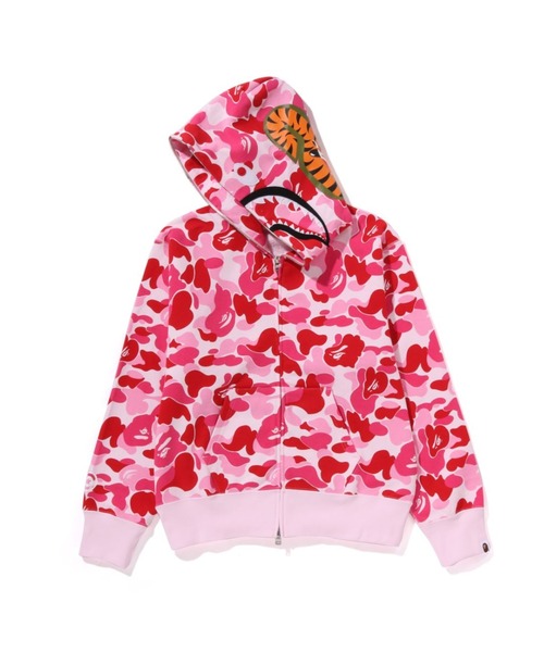 ABC CAMO SHARK FULL ZIP HOODIE（パーカー）｜A BATHING APE（ア