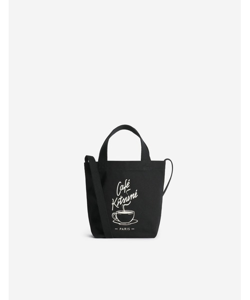 COFFEE CUP MINI TOTE(トートバッグ)|Maison Kitsune(メゾン COFFEE CUP MINI TOTE(トートバッグ)|Maison Kitsune(メゾン