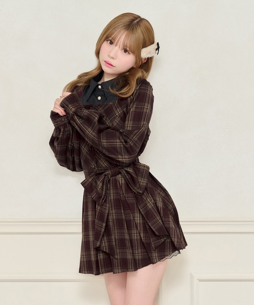 apres jour（アプレジュール）の「【セット着用可能】アソートレイヤード風トップス（シャツ/ブラウス・レディース・ブラック系その他2/ブラック/グレー系その他/ボルドー・X-LARGE/フリー）」の21枚目の写真