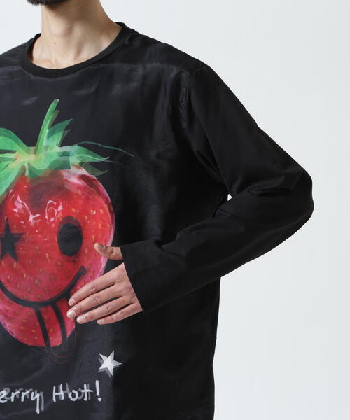 maxsix(マックスシックス）BERRY HAPPY 3D L/S TEE(ユニセックス)（T 