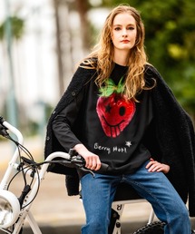 maxsix（マックスシックス）の「maxsix(マックスシックス）BERRY HAPPY 3D L/S TEE(ユニセックス)（Tシャツ/カットソー）」
