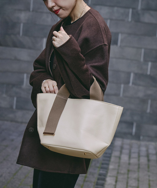 LE TALON(ルタロン)の「《追加》LE TALON BELT M トート(トートバッグ・レディース・アイボリー/ブラック・FREE)」の15枚目の写真