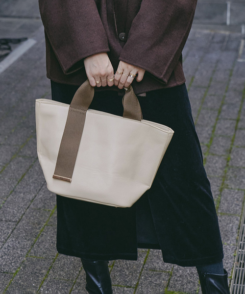 LE TALON(ルタロン)の「《追加》LE TALON BELT M トート(トートバッグ・レディース・アイボリー/ブラック・FREE)」の17枚目の写真