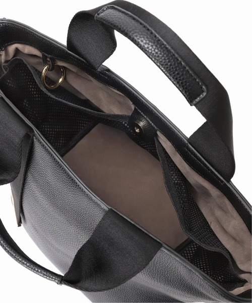 LE TALON（ルタロン）の「《追加3》LE TALON BELT M トート（トートバッグ・レディース・アイボリー/ブラック・FREE）」の19枚目の写真