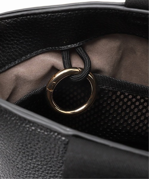 LE TALON(ルタロン)の「《追加3/大容量&500mlペットボトル収納◎》LE TALON BELT M トート(トートバッグ・レディース・アイボリー/ブラック・FREE)」の9枚目の写真