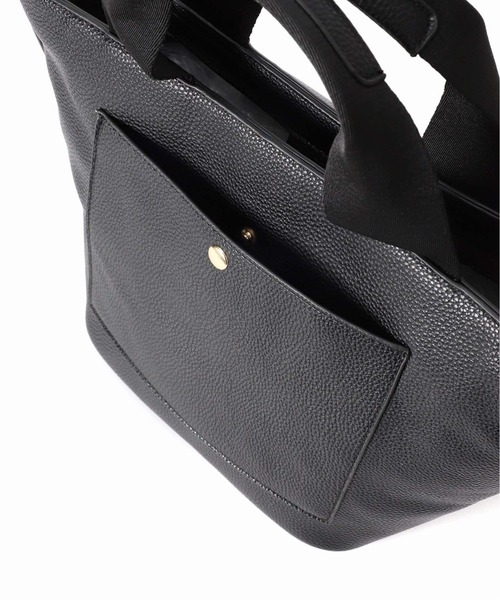 LE TALON(ルタロン)の「《追加3/大容量&500mlペットボトル収納◎》LE TALON BELT M トート(トートバッグ・レディース・アイボリー/ブラック・FREE)」の8枚目の写真