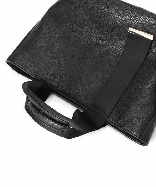 LE TALON(ルタロン)の「《追加3/大容量&500mlペットボトル収納◎》LE TALON BELT M トート(トートバッグ・レディース・アイボリー/ブラック・FREE)」の7枚目の写真