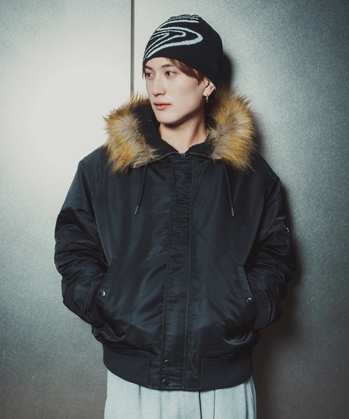 セール】ヘビーナイロン N-2B フライトジャケット（ミリタリー