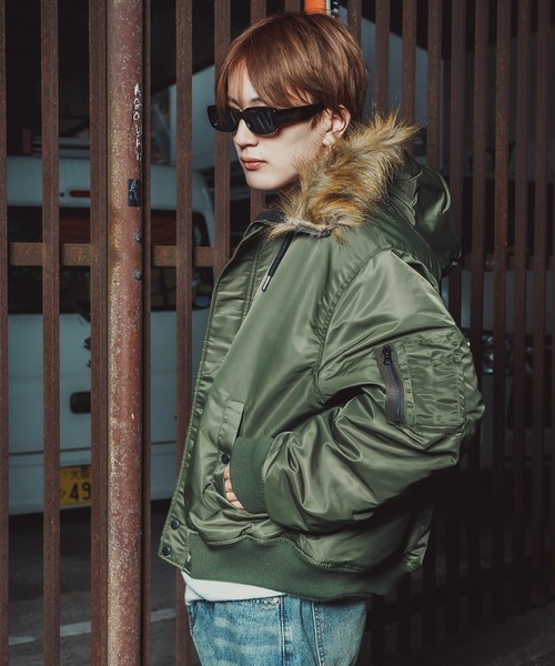 improves（インプローブス）の「ヘビーナイロン N-2B フライト