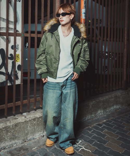 improves（インプローブス）の「ヘビーナイロン N-2B フライト