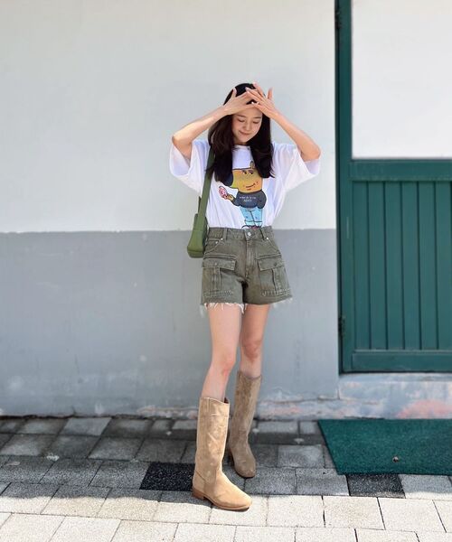 ERER(エルエル)の「ミリタリーショーツ カーキ(その他パンツ・レディース・カーキ・1/2/3)」の10枚目の写真