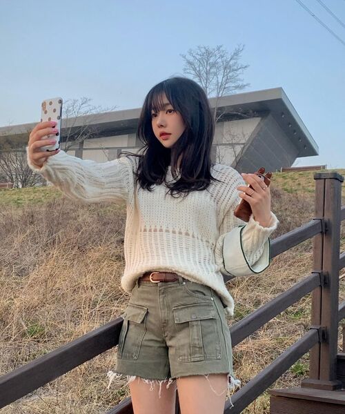 ERER(エルエル)の「ミリタリーショーツ カーキ(その他パンツ・レディース・カーキ・1/2/3)」の8枚目の写真