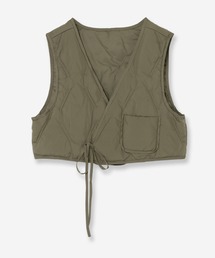 R-ISM（リズム）の「キルティングジレ（ベスト）」