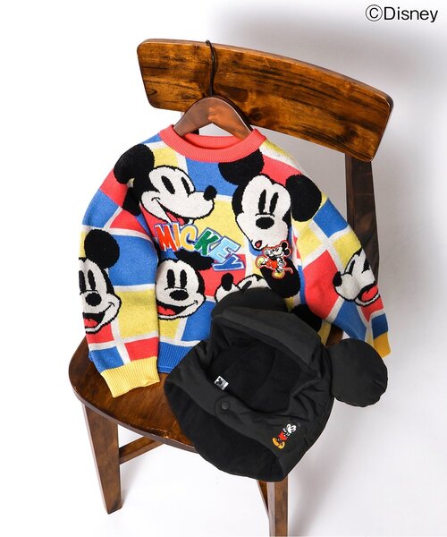 Disney（ディズニー）の「ディズニーキャラクター/パファーバラクラバ（ハット・キッズ・ブラック・50/54/58）」の4枚目の写真