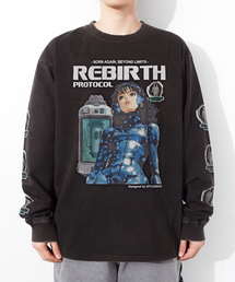 RRR-123（リヴィントンロイレビス）の「DIVINITY PAPER GARDEN LS TEE