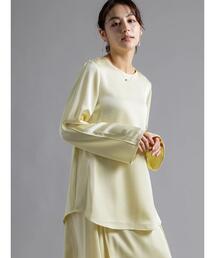 Te chichi | 【Atelier Bonheur】サテンバックボタンブラウス(セットアップ可)《2025winter catalog item》(シャツ/ブラウス)