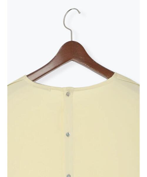 Te chichi（テチチ）の「【Atelier Bonheur】サテンバックボタンブラウス(セットアップ可)《2025winter catalog item》（シャツ/ブラウス・レディース・イエロー・F）」の17枚目の写真