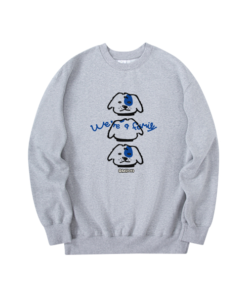 RADINEO(ラディネオ)の「ドギー メンズ スウェット グレー(スウェット・メンズ・その他・LARGE/MEDIUM/X-LARGE)」の1枚目の写真