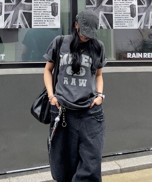 THE MILE（ザマイル）の「MILES 98 RAW CREW [NAVY]（Tシャツ/カットソー・メンズ・その他・LARGE/MEDIUM/SMALL/X-LARGE/X-SMALL）」の5枚目の写真