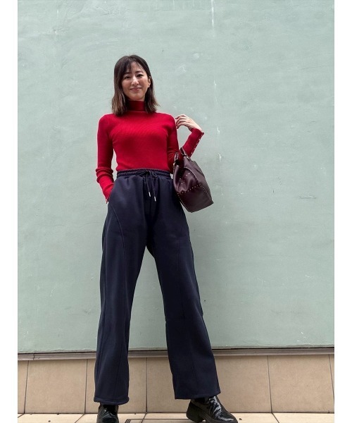 Day and Grade（デイアンドグレイド）の「【前田ゆかセレクト】シルバー釦ハイネックニット（ニット/セーター・レディース・レッド・FREE）」の20枚目の写真