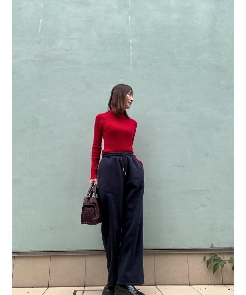 Day and Grade（デイアンドグレイド）の「【前田ゆかセレクト】シルバー釦ハイネックニット（ニット/セーター・レディース・レッド・FREE）」の22枚目の写真