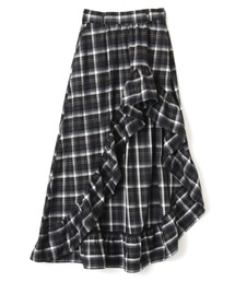 atmos pink | atmos pink Asymmetry Check Skirt / アトモス ピンク アシンメトリー チェック スカート(スカート)