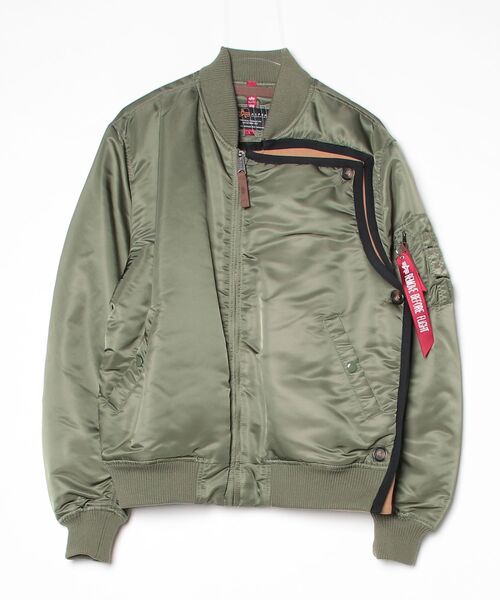 LUTZ HUELLE（ルッツヒュエル）の「(LUTZ HUELLE)JACKET（その他アウター・レディース・ブラック/カーキ・L）」の2枚目の写真