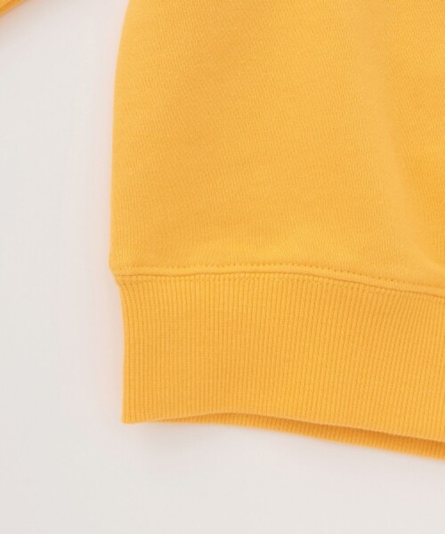 GLAZOS(グラソス)の「グラフィティ バックプリントロゴ 裏毛トレーナー(スウェット・キッズ・イエロー/ネイビー/ライトブルー・150cm/160cm/170cm)」の9枚目の写真