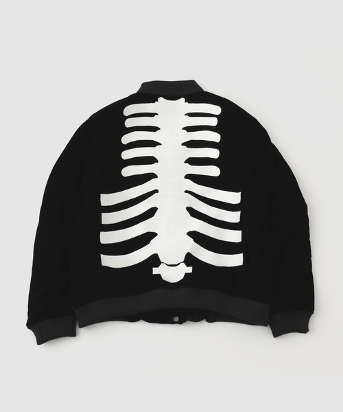 VANSON（ヴァンソン）の「VANSON / ヴァンソン Velours JKT（その他アウター・メンズ・ブラック/ブラック系その他・LARGE/MEDIUM）」の3枚目の写真