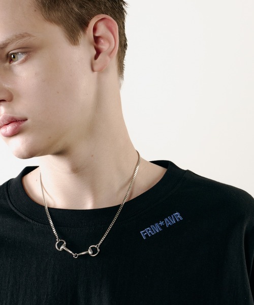 AFF AIVER（エイエフエフアイバー）の「AFF AIVER　ホースビットショートネックレス　MADE IN JAPAN（ネックレス・メンズ・シルバー・FREE）」の2枚目の写真