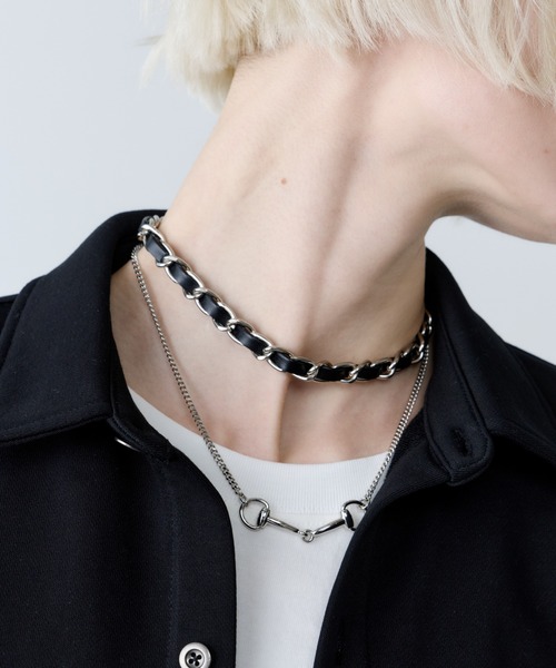 AFF AIVER（エイエフエフアイバー）の「AFF AIVER　ホースビットショートネックレス　MADE IN JAPAN（ネックレス・メンズ・シルバー・FREE）」の7枚目の写真